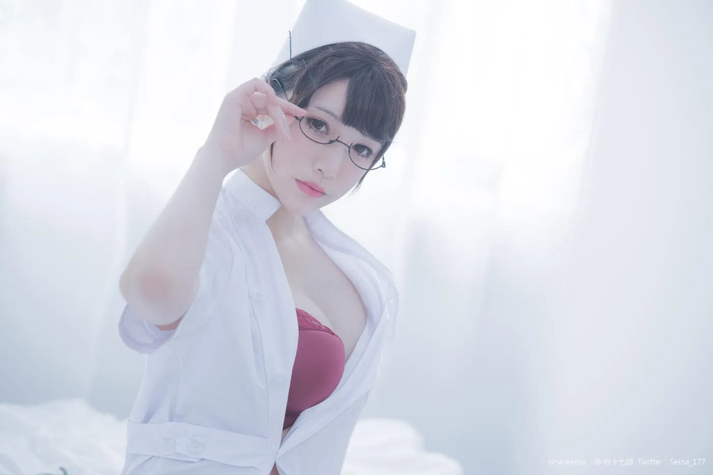你十七鸽 – NO.03 白色护士-白色护士成片 [51P]插图8
